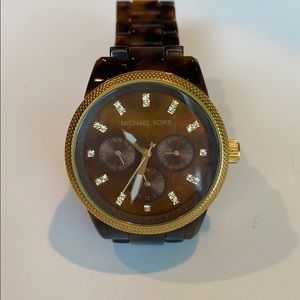 Michael Kors Tortiose Shell Brown Watch